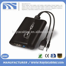 USB TO Mini HDMI Converter With Video Cable